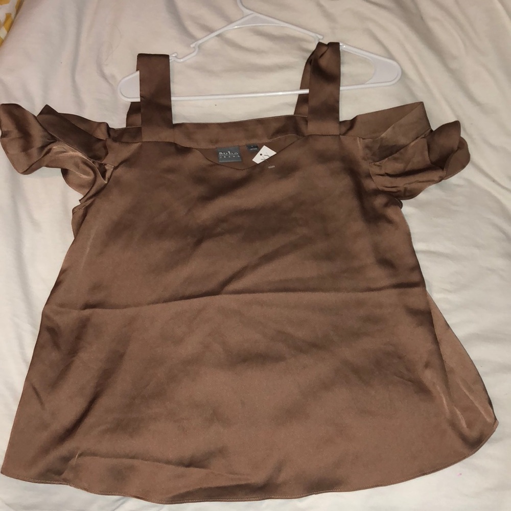 Silk Off the Shoulder Top